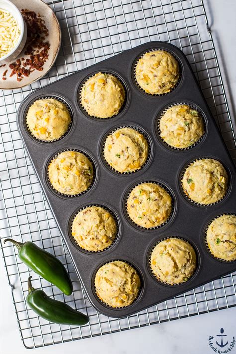 cheddar-bacon-jalapeo-corn-muffins-the-beach image