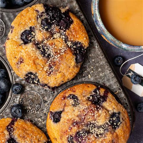 vegan-blueberry-muffins-a-virtual-vegan image