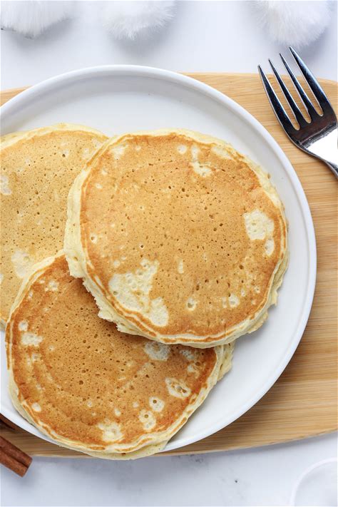 easy-eggnog-pancakes-recipe-one-sweet-appetite image