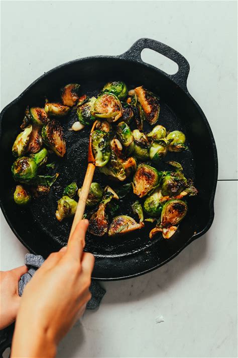 miso-glazed-roasted-brussels-sprouts-minimalist image