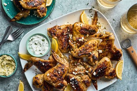 greek-style-grilled-chicken-wings-olive-mango image