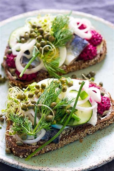 herring-smrrebrd-danish-sandwich-lavender image