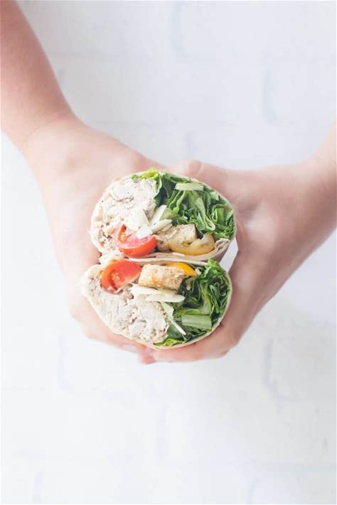 easy-chicken-caesar-wraps-meal-prep image