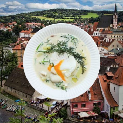 kulajda-creamy-mushroom-soup-czech-republic image