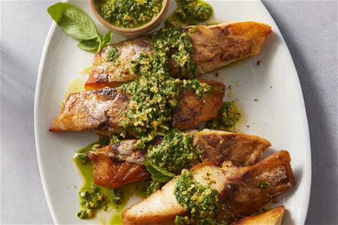 pan-seared-fish-with-citrus-pesto-recipe-nyt-cooking image