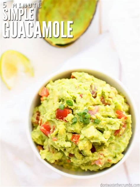 5-minute-simple-guacamole-recipe-dont-waste-the image