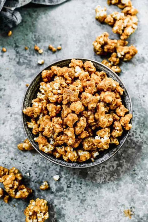 easy-caramel-popcorn-tastes-better-from-scratch image