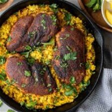 moroccan-chicken-couscous-recipe-stephanie-kay image