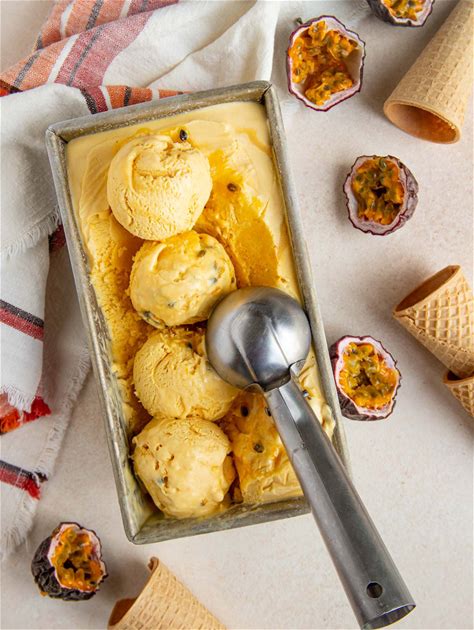 no-churn-passion-fruit-ice-cream-bakes-by-brown image