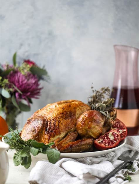 thanksgiving-turkey-recipe-butter-and-wine-roasted image