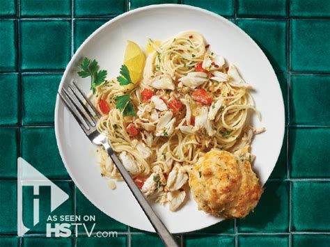 crab-scampi-with-angel-hair-pasta-hy-vee image