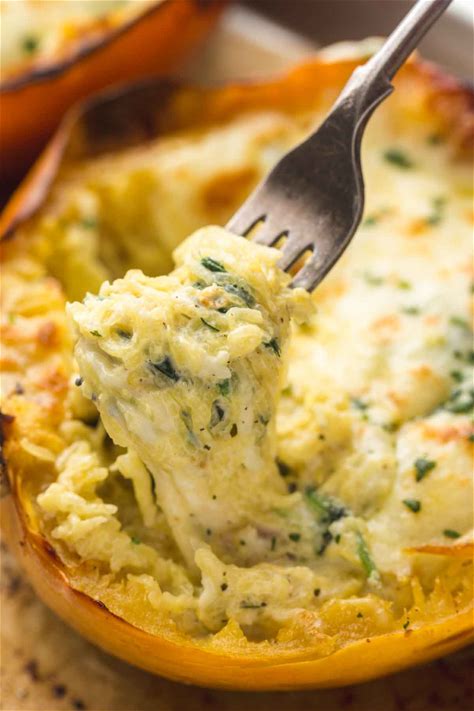 cheesy-spaghetti-squash-with-spinach-little-sunny image