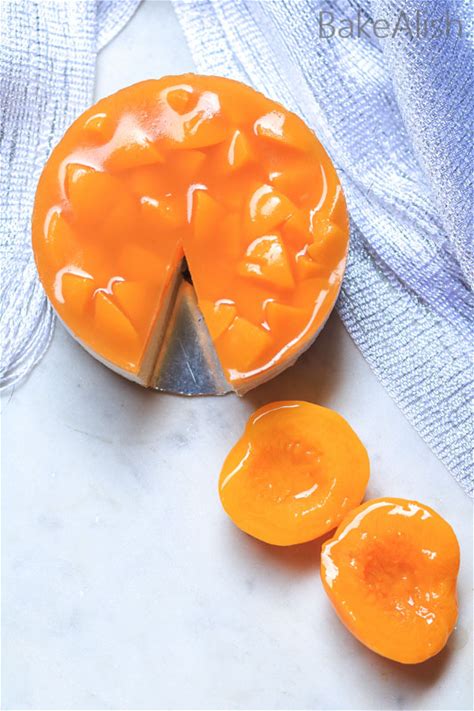 peach-cheesecake-no-bake-cheesecake image