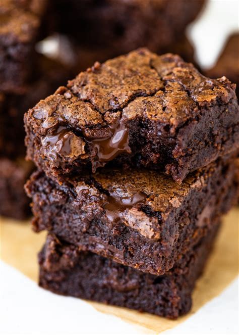 easy-one-bowl-fudgy-cocoa-brownies-gimme-delicious image