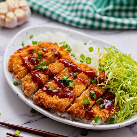 baked-chicken-katsu-with-tonkatsu-sauce-a-mind image