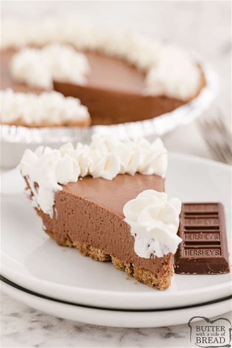hersheys-chocolate-pie-butter-with-a-side-of-bread image