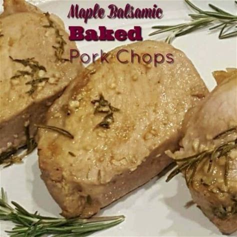maple-balsamic-baked-pork-chops-recipe-real-advice image