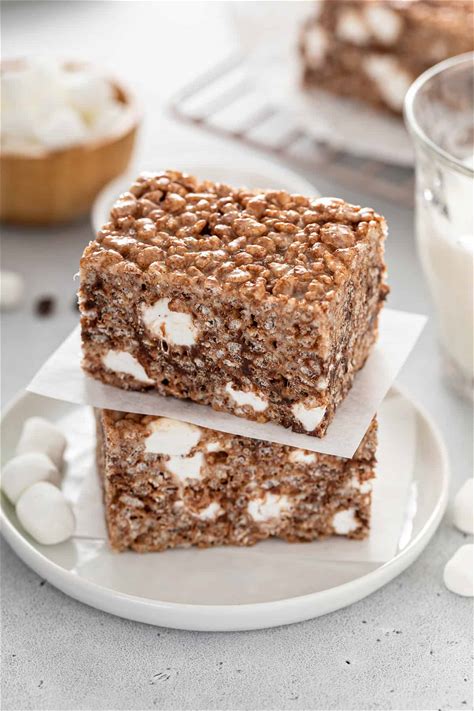 chocolate-rice-krispie-treats-my-baking-addiction image