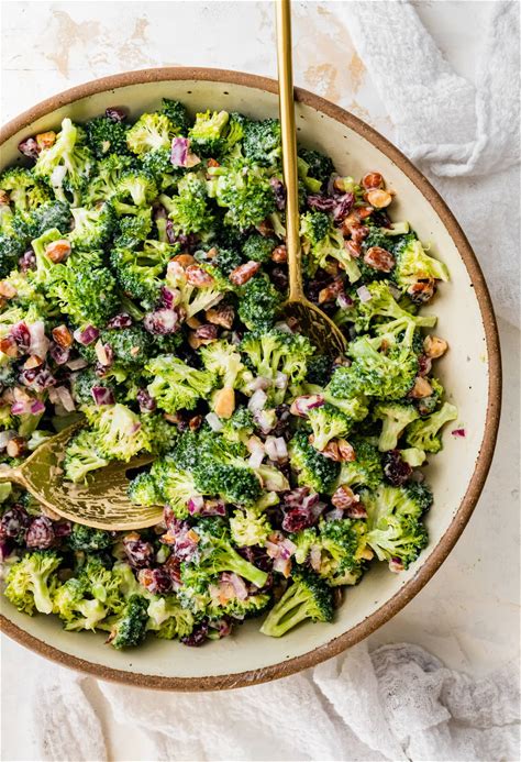 broccoli-cranberry-salad-eating-bird-food image