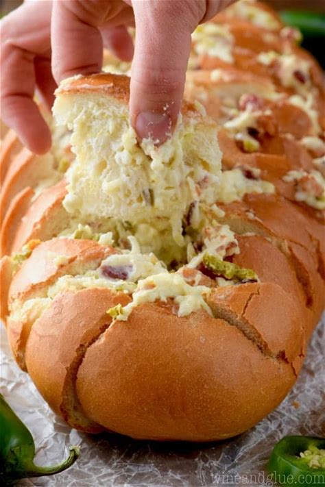 jalapeno-popper-pull-apart-bread-wine-and-glue image