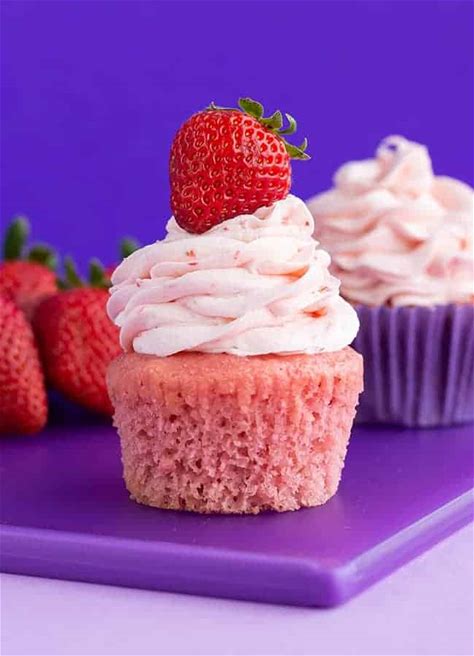 easy-strawberry-cupcakes-recipe-love-from-the-oven image