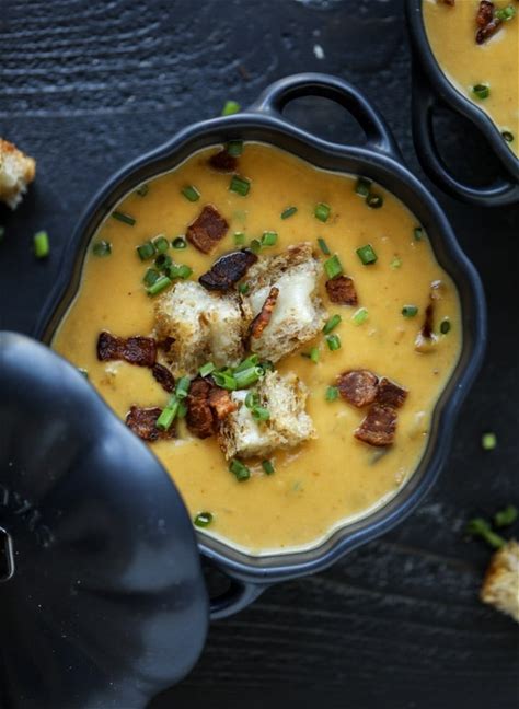 pumpkin-soup-pumpkin-bisque-with-grilled-cheese image