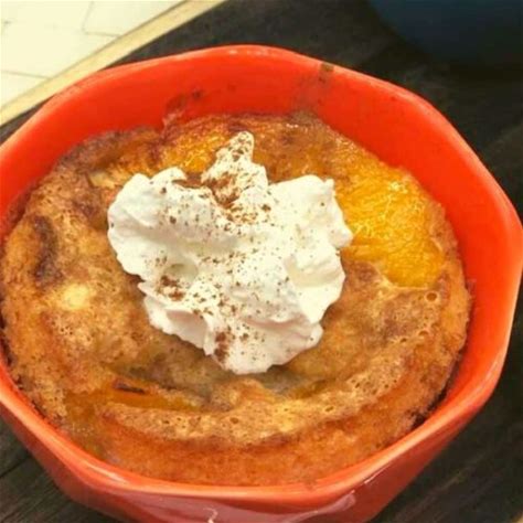 air-fryer-peach-cobbler-for-two-fork-to-spoon image