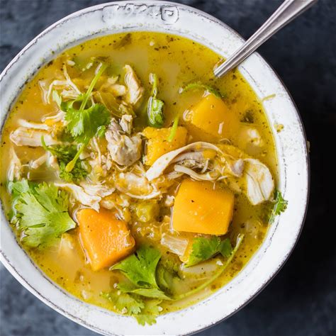 butternut-squash-green-chile-chicken-soup image