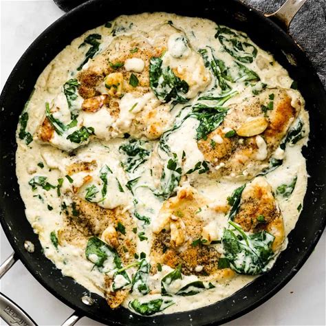 creamy-spinach-chicken-one-pan-joyous-apron image