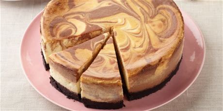best-chocolate-butterscotch-swirl-cheesecake image