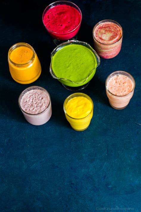 rainbow-smoothie-easy-breakfast-smoothie-bowl-ideas image