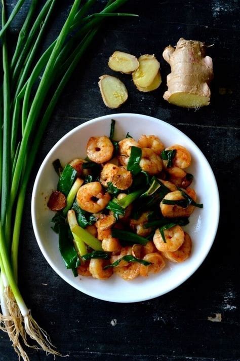 scallion-ginger-shrimp-recipe-redux-the-woks image