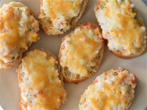 easy-baked-shrimp-toast-appetizer-a-peachy image