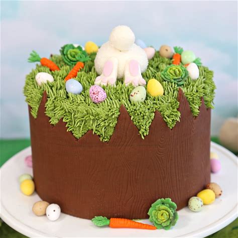 chocolate-easter-bunny-cake-sugarhero image