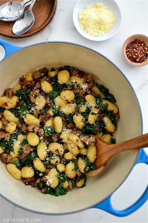 one-pot-gnocchi-with-sausage-just-a-taste image