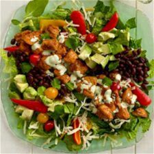 southwest-salad-with-chipotle-chicken-and-cilantro image
