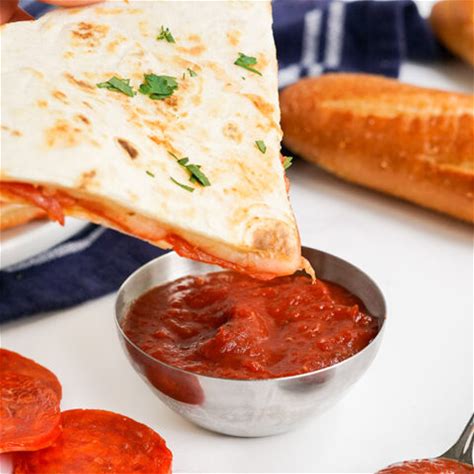 easy-pepperoni-pizza-quesadillas-recipe-fun-appetizer image