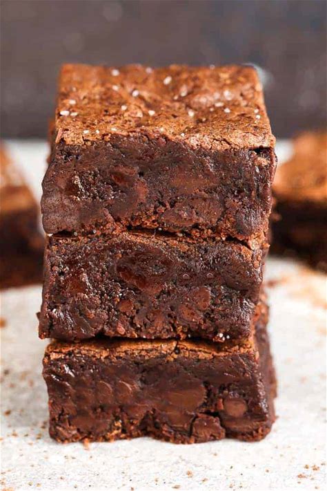 keto-brownies-best-low-carb-chewy-brownies image