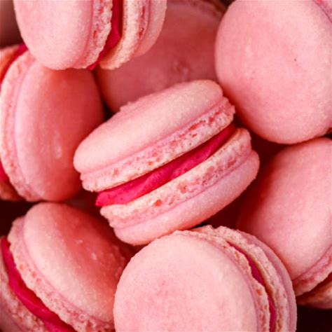 floral-fruity-raspberry-rose-macarons-bakes-and image