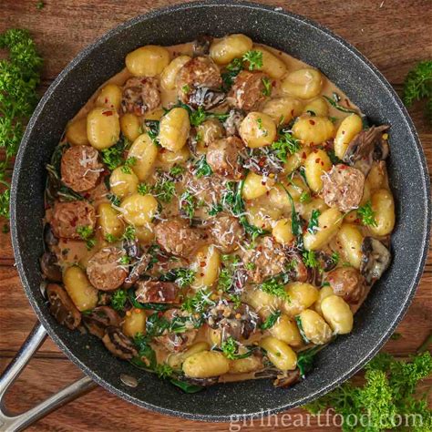 sausage-and-gnocchi-with-cream-sauce-girl-heart image