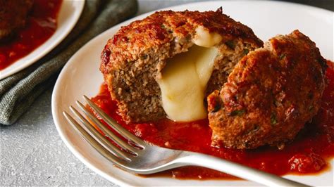 little-mozzarella-stuffed-meatloaves-punchfork image
