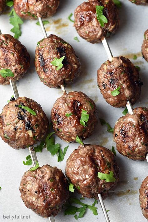 beef-kofta-meatballs-with-tzatziki-kofta-kebabs image