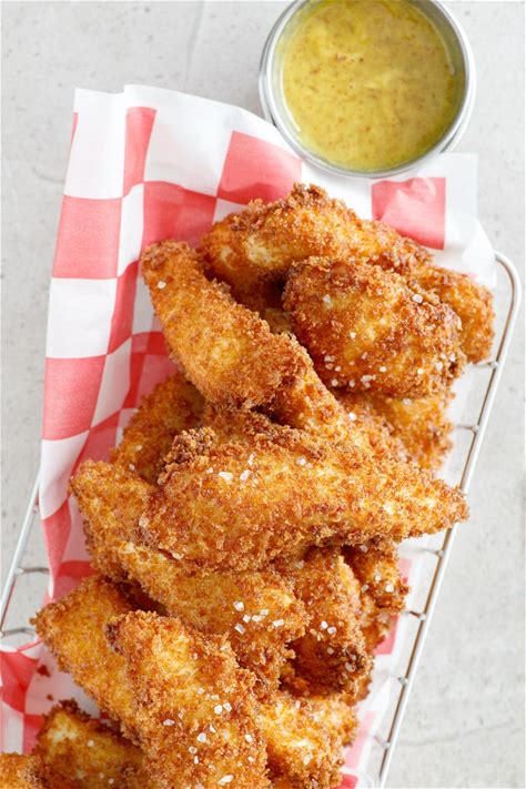 chicken-fingers-with-honey-mustard-dipping-sauce image