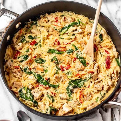 tuscan-chicken-and-spaghetti-squash-delicious-little image