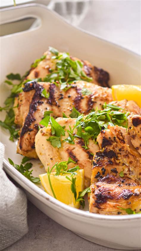 grilled-lemon-dijon-chicken-thighs-slender-kitchen image