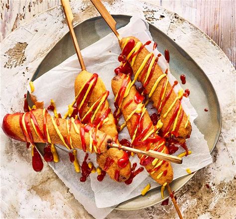 corn-dogs-recipe-bbc-good-food image