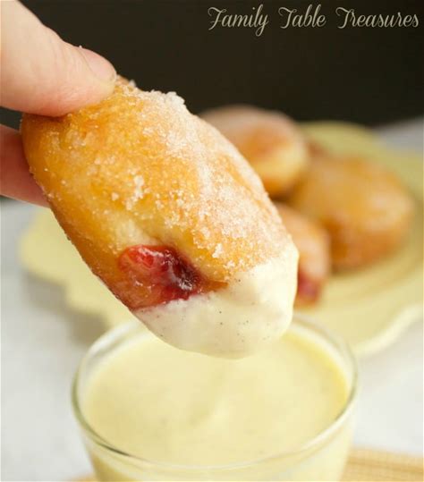 strawberry-beignets-with-vanilla-dipping-sauce image