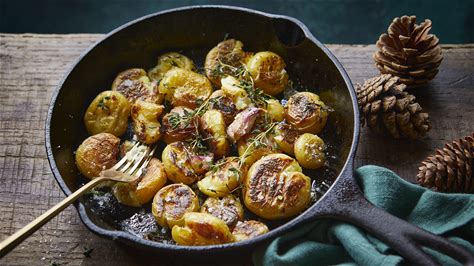 crispy-smashed-potatoes-recipe-bbc-food image