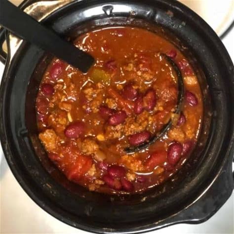 2-quart-slow-cooker-spicy-chili-recipe-a-weekend image