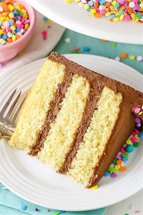 moist-yellow-cake-with-chocolate-frosting-life-love image